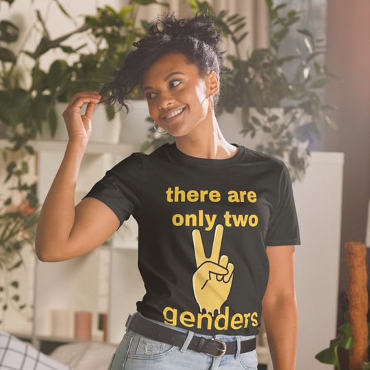 Discover There are only two genders Tee, Funny T-shirt, Science and Gender Shirt