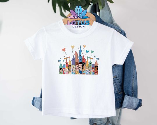 Disney Princess T-Shirt, Disney Vacation T-Shirt, Disney Castle T-Shirt