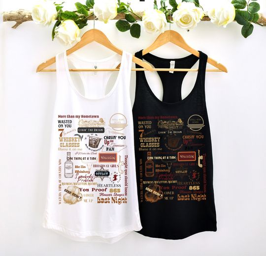 Wallen Western Tank Top | Wallen Western Concert Tank Top | Wallen Western Tracklist