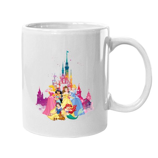 Disney Princess Mugs, Disneyworld Mugs, Disneyland Mugs