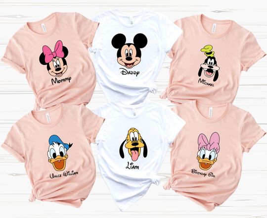 Disney Friends Shirt, Disney Family Shirt, Mickey Friends Shirt, Disney Family Vacation Shirt, Disney Birthday Shirt