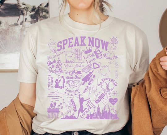 Discover Taylor Shirt, Tshirt, Speak Now Track List