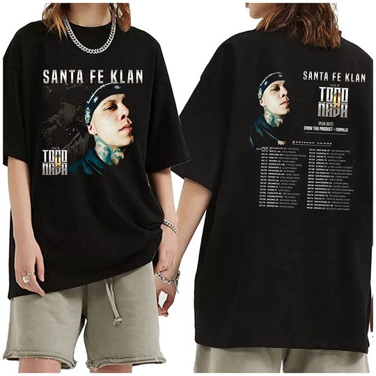Santa Fe Klan To do Y Nada Tour 2023 Shirt
