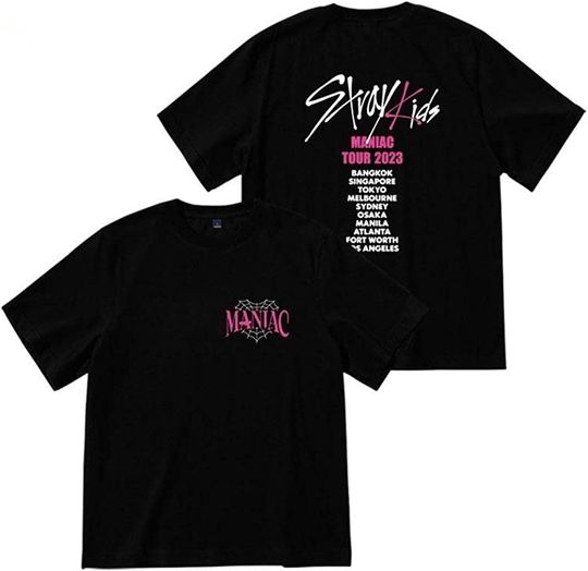 Stray Kids t-Shirt MANIAC Encore 2023 t Shirts