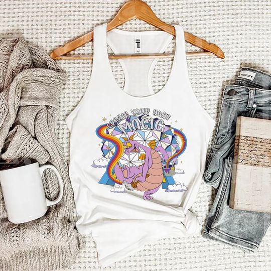 Figment Tank Top, Disney Figment Tank, Epcot Figment Tank, Create Your Own Magic Tank