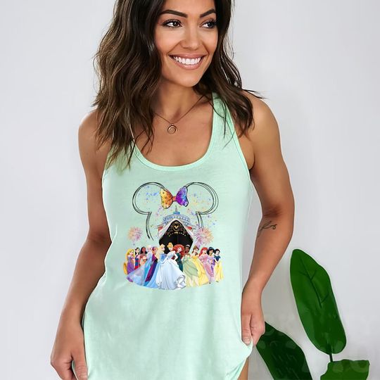 Disney Cruise Tank, Disney Cruise Line Tank, Disney Princess Tank, Princess Tank Top