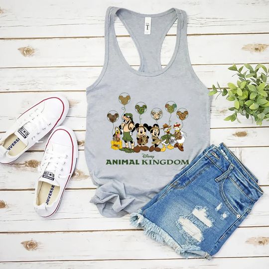 Disney Animal Kingdom Tank, Animal Kingdom Tank, Mickey Safari Tank, Disney Safari Trip Shirt