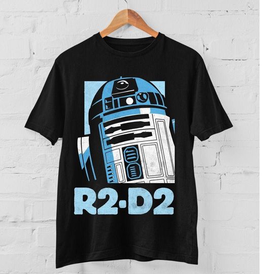 R2-D2 Poster Star Wars Retro vintage shirt, Disneyland Family Vacation Gift Unisex