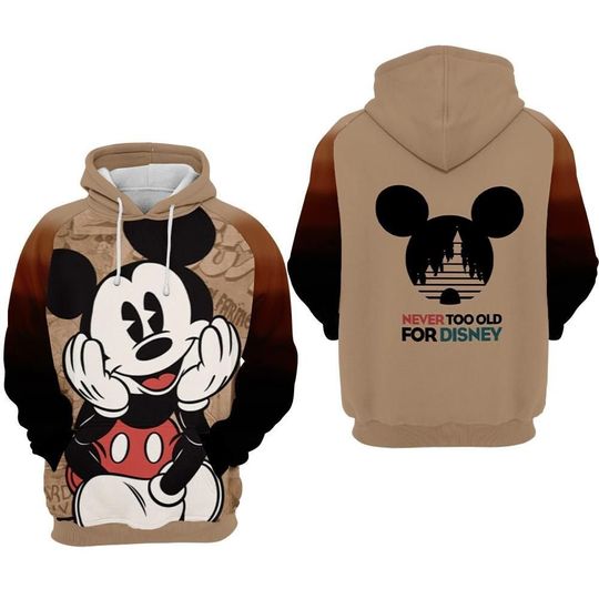 Classic Mickey Mouse Pullover Hoodie, Disney Mickey Shirt, Disney Mickey Hoodie