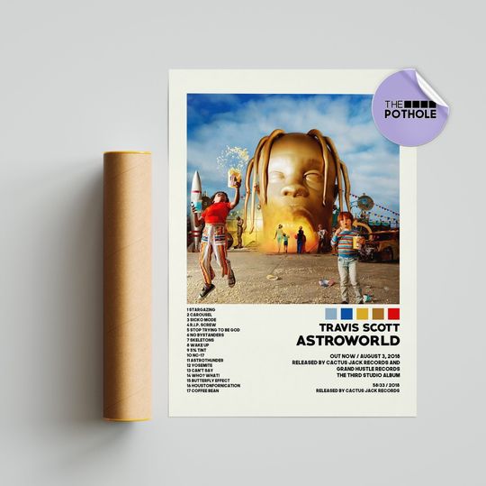 Discover Travis Poster | Astroworld Poster