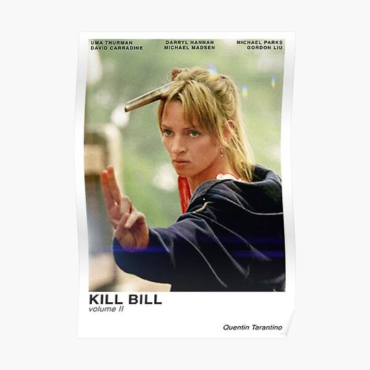 Kill Bill Volume 2 Premium Matte Vertical Poster