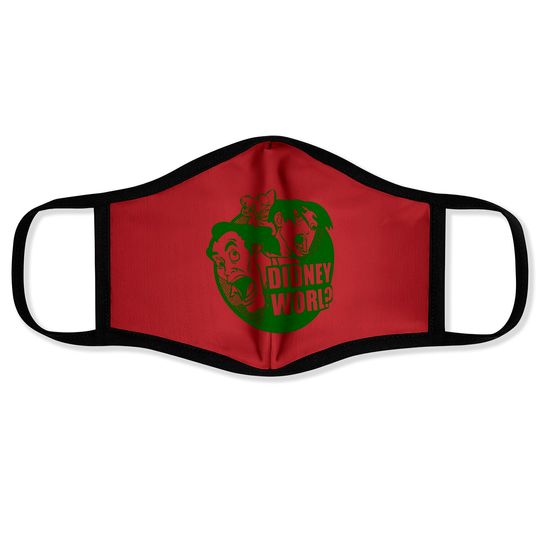 Disney World Peter Pan fan - Didney worl? Face Masks