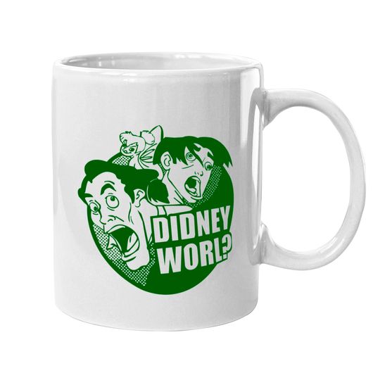 Disney World Peter Pan fan - Didney worl? Mugs
