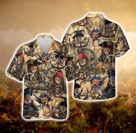 Disney Pirates Of Caribbean Hawaiian Shirt