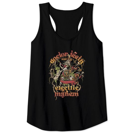 Disney Muppets Doctor Teeth And The Electric Mayhem Poster Tank Tops