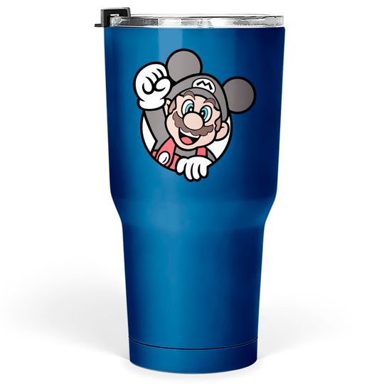 Super Mario - Disney Mickey Mouse color and ears Tumblers 30 oz