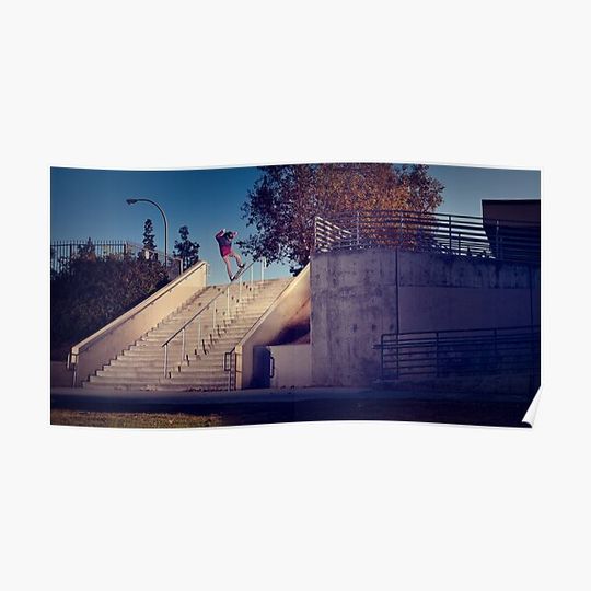 Discover Nyjah Huston - Nosegrind Premium Matte Vertical Poster