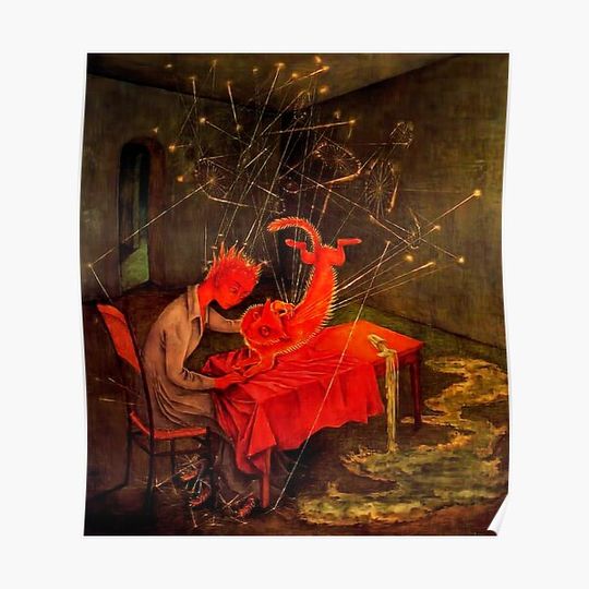 Discover Sympathy by Remedios Varo Premium Matte Vertical Poster
