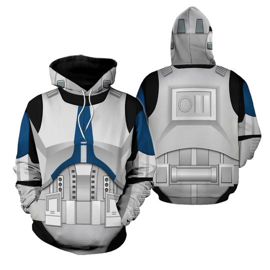 Discover 501st Clone Trooper Costumes 3D All Over Printed Hoodie