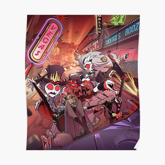 Helluva Boss Premium Matte Vertical Poster