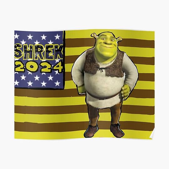 Shrek 2024 Design Premium Matte Vertical Poster