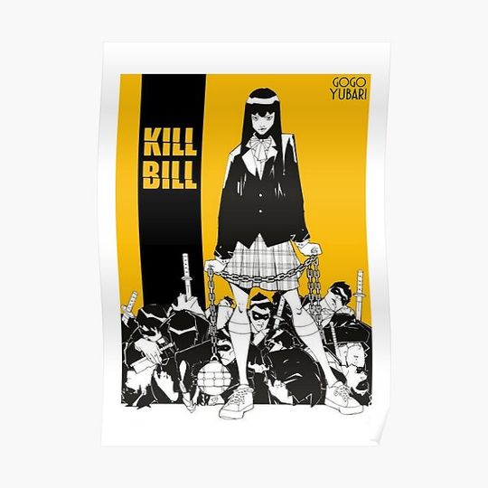 Gogo Yubari kill bill Premium Matte Vertical Poster