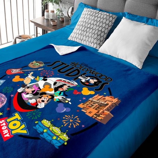Disney Hollywood Studios Baby Blankets, Vintage Disney Hollywood Studios  Baby Blankets