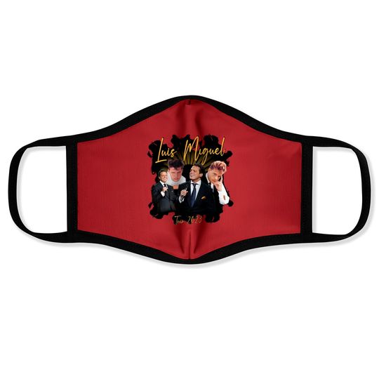 Discover Luis Miguel 2023 Face Masks