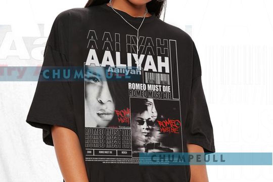 Aaliyah Romeo Must Die Vintage Shirt