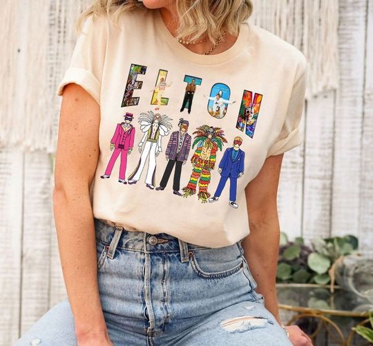 Elton John Shirt Fan Gift, Farewell Tour 2023 Shirt,