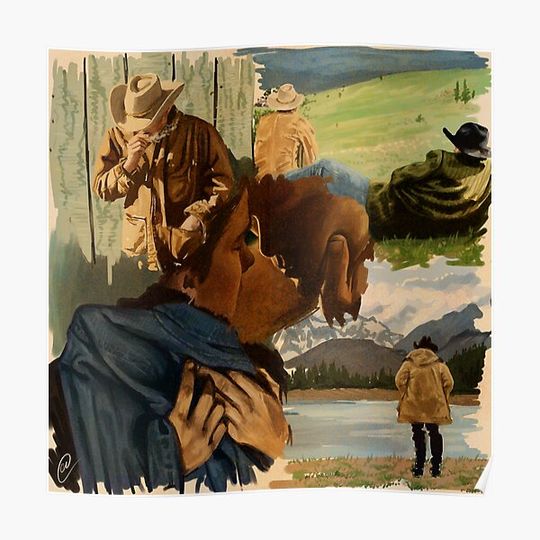 Discover Scenes from Brokeback Mountain Premium Matte Vertical Poster