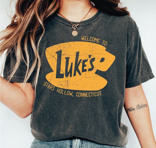 Retro Luke's Diner T shirt, Luke's Diner Shirt, Stars Hollows Shirt