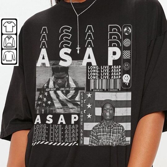 Asap Rap Shirt, Retro Y2K Vintage Bootleg ASAP Album Shirt