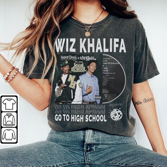Discover Wiz Khalifa Rap Shirt, The National The Good Trip Tour 2023 Shirt