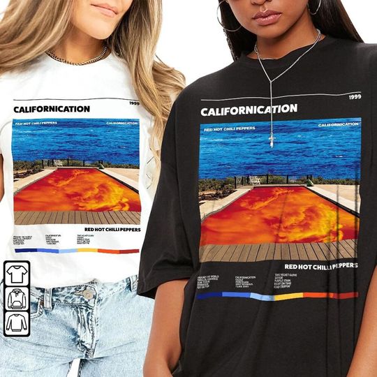 Discover Californication Retro Album Tracklist Shirt, Californication Vintage Album Retro Graphic Tee