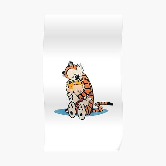 Discover calvin and hobbes, calvin, hobbes, cartoon, bill watterson, calvin hobbes, cimpak Premium Matte Vertical Poster