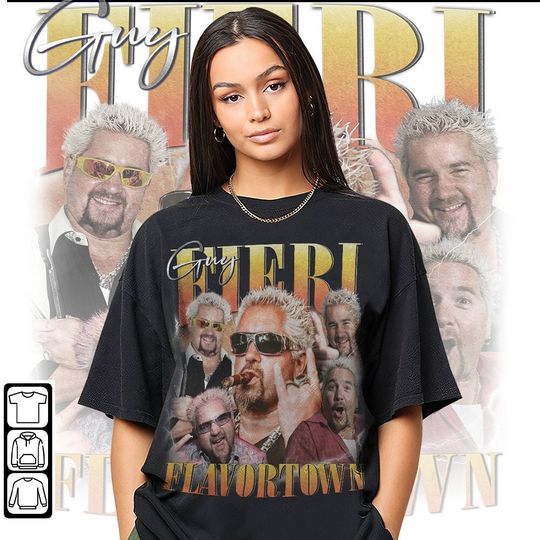 Guy Fieri Merch Jump Chef Parody T-Shirt