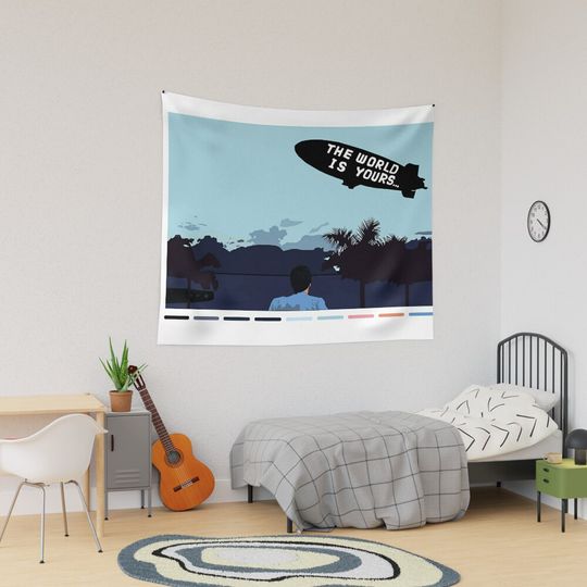 Discover the world is yours Tapestry