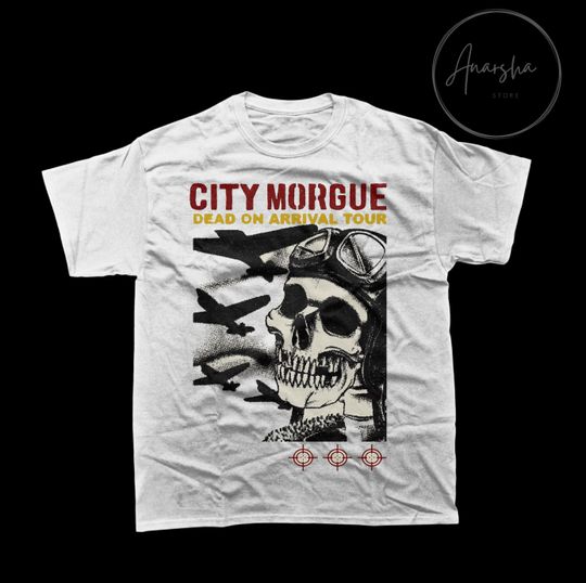 City Morgue T-shirt - City Morgue Tee - City Morgue Merchandise - Dead on Arrival tour