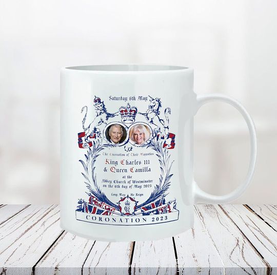 Discover King Charles III & Camilla Coronation 2023 Mug