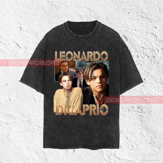 Discover Leonardo DiCaprio Vintage Unisex T-Shirt