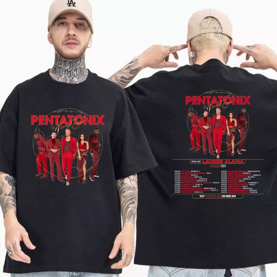Pentatonix The World Tour Summer 2023 Shirt, Pentatonix 2023 Concert Shirt