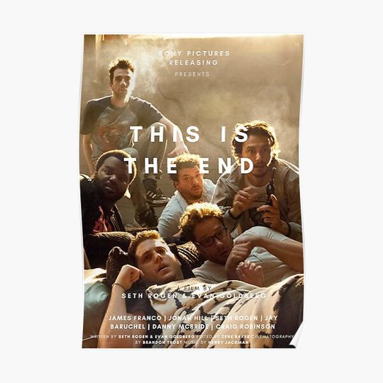 Discover THIS IS THE END POSTER Premium Matte Vertical Poster
