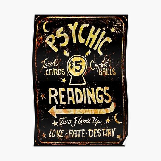 Discover tarot divination fortune teller Premium Matte Vertical Poster