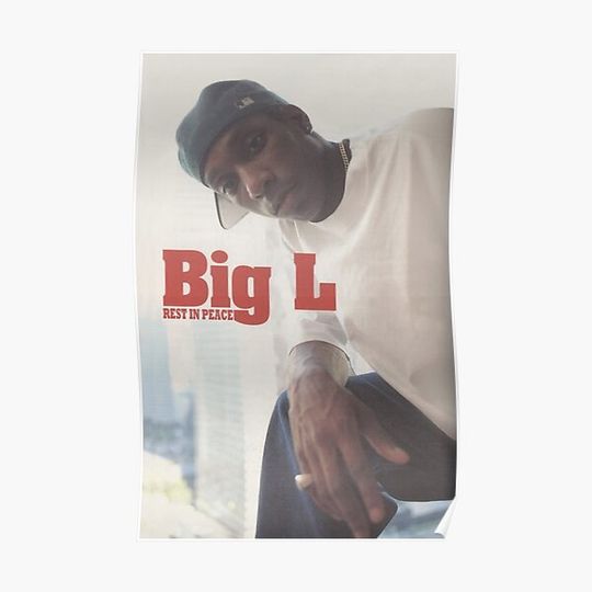 Big L Rest In Peace Premium Matte Vertical Poster