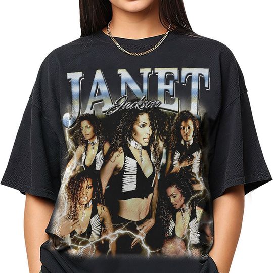 Janet Jackson Merch, 'IF','Control' T-Shirt Unbreakable Tour Dates