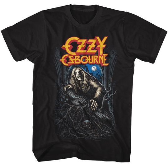 Discover Ozzy Osbourne Bark at the Moon Rock and Roll Music Shirt