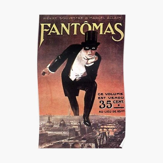 Discover Fantomas Premium Matte Vertical Poster