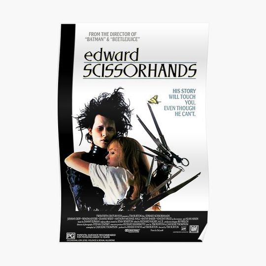 Edward Scissorhands Premium Matte Vertical Poster