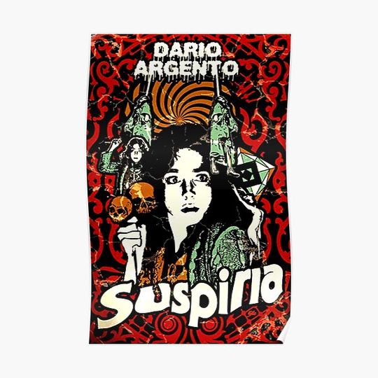 Dario Argento - Suspiria (1977) Premium Matte Vertical Poster